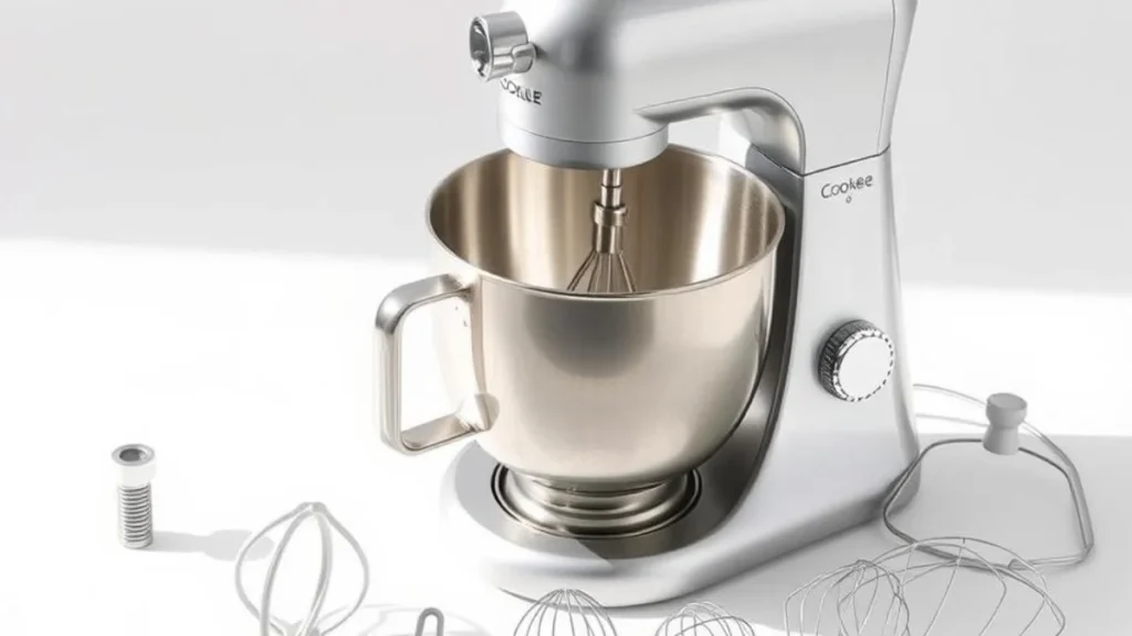 COOKLEE Stand Mixer SM-1551 with all  included accessories