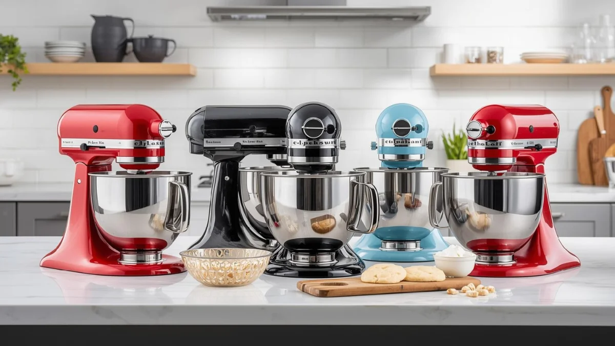 Acollection of popular stand mixers under $100