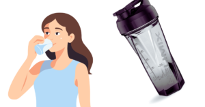 Portable blender bottle