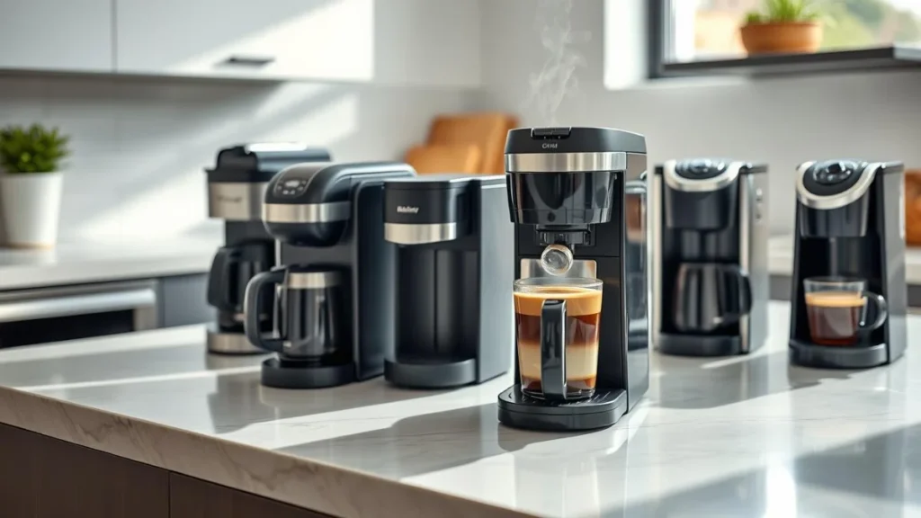 best single serve coffee maker- A collection of single serve coffee makers