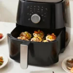 various dishes prepared in air fryer