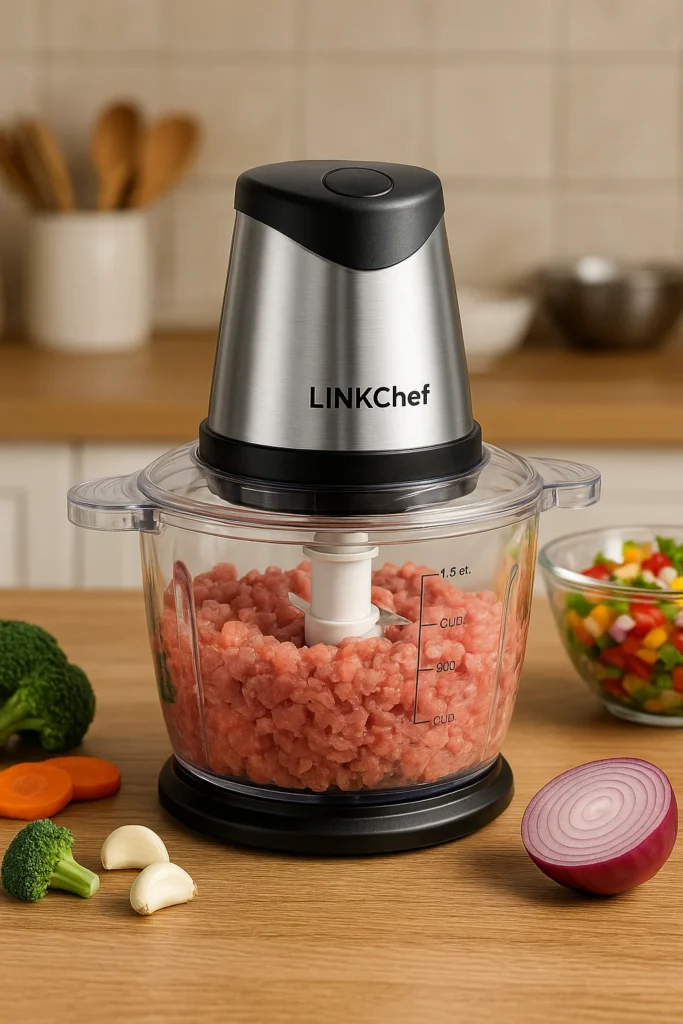 LINKChef 5-Cup Mini Electric Food Chopper