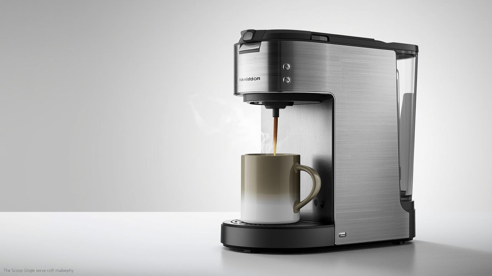 Hamilton Beach The Scoop Single‑Serve Coffee Maker