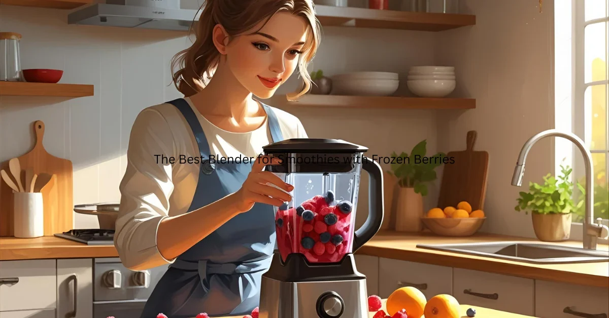 Best Blender for Smoothies with Frozen Berries