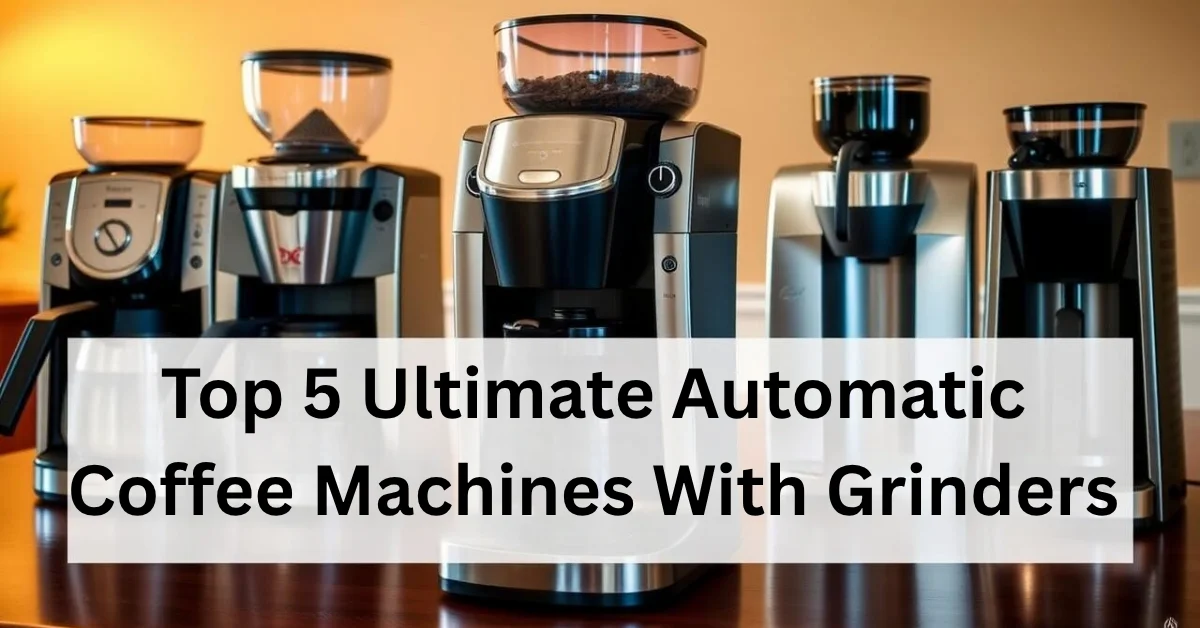 Top 5 Ultimate Automatic Coffee Machines With Grinders