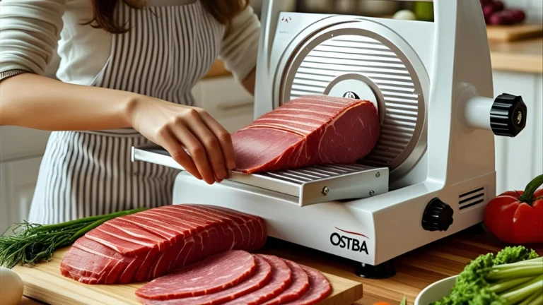 working on the OSTBA Electric Deli Meat Slicer
