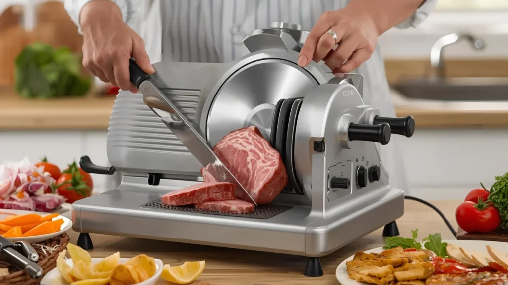 OSTBA Electric Deli Meat Slicer: My Kitchen Journey of Discovery 10 CUSIMAX Electric
