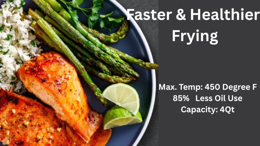Chefman 4 QT Compact Air Fryer: Enjoy Guilt-Free Fried Favorites 3 2 4