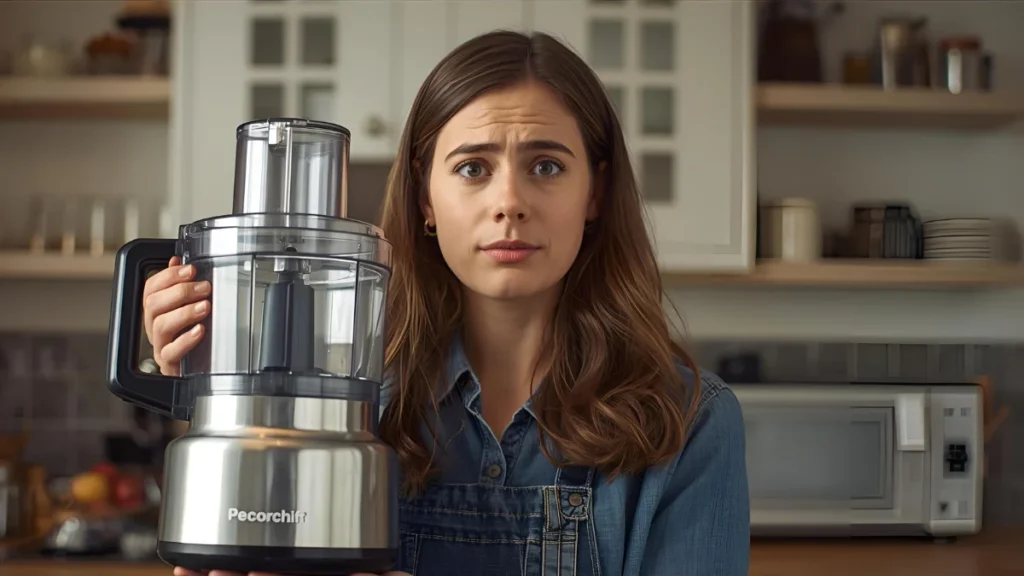 What Size Food Processor Do I Need?Does Size of Food Processors Matter 10 Size of food processors- a home maker faces storage space for her over-sized food processor