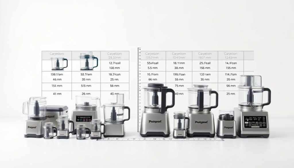 food processor size comparison food processor size comparison
