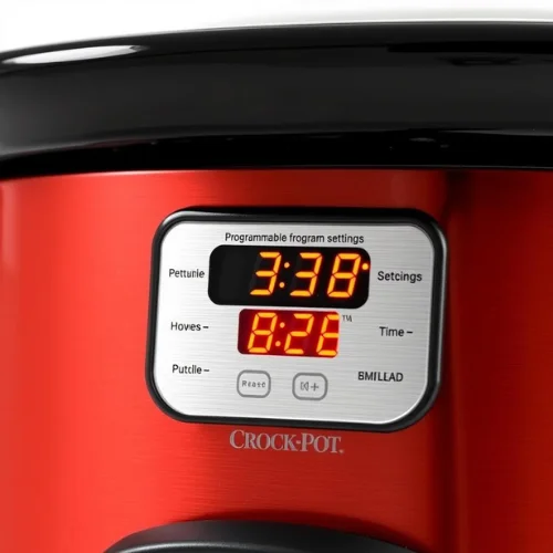 Crock-Pot Programmable Slow Cooker: The Ultimate 8-Quart Kitchen Companion 3 Digital Timer of Pot programmable slow cooker