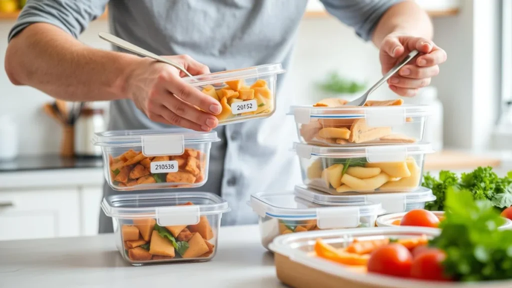 The Ultimate Guide to Kitchen Storage Containers Sets: Top Picks for 2025 4 Person properly storing food in airtight kitchen storage containers