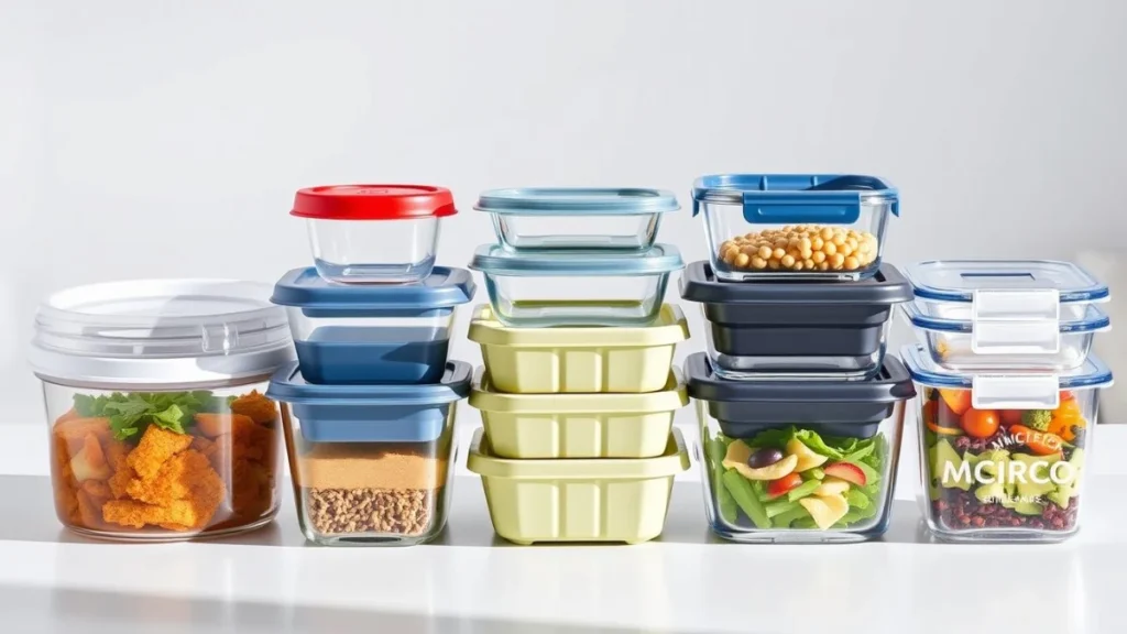 The Ultimate Guide to Kitchen Storage Containers Sets: Top Picks for 2025 5 Collection of the top 5 kitchen storage containers sets arranged together