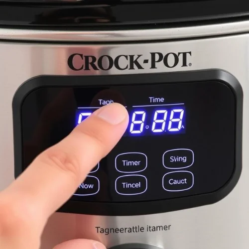 Crock-Pot Programmable Slow Cooker: The Ultimate 8-Quart Kitchen Companion 9 The Programmable slow cooker has programmable digital controls