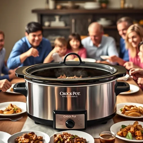 Crock-Pot Programmable Slow Cooker: The Ultimate 8-Quart Kitchen Companion 11 Another feature of the Programmable slow cooker is the programmable timer