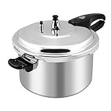 Barton 8Qt Pressure Canner Release Valve Aluminum Canning Pot Cooker Pot Stove Top Instant Fast...