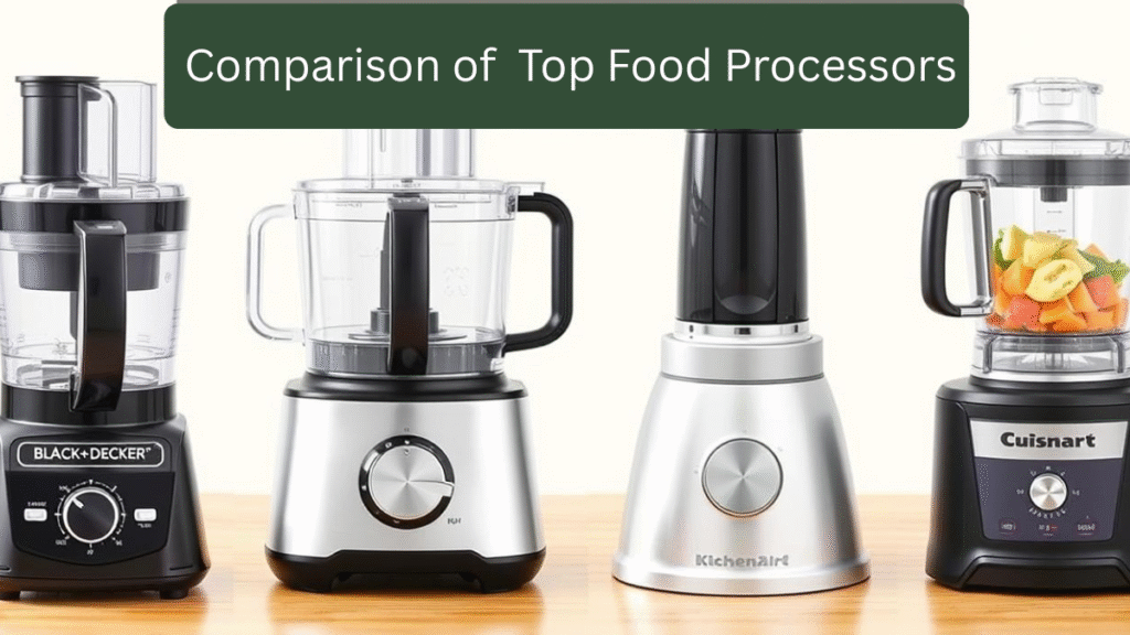 The Best Food Processors in 2024-Comparison