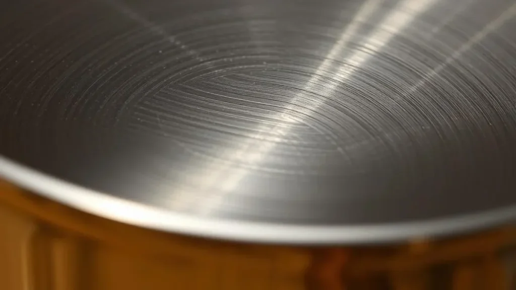 Stainless Steel vs Ceramic vs Enamel Stockpots: Which Material Is Best for Large Families? 2 Close-up of stainless steel stockpot surface showing the best stockpot material for durability