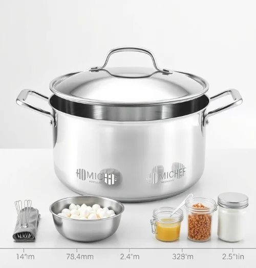 HOMICHEF 24qt Stockpot