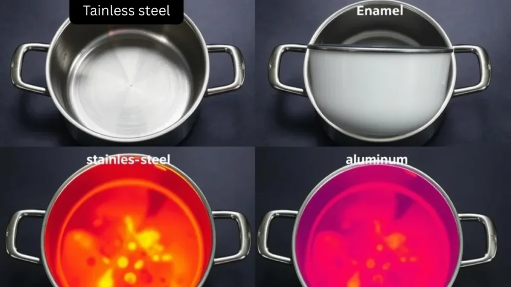 Stainless Steel vs Ceramic vs Enamel Stockpots: Which Material Is Best for Large Families? 8 Performance test showing heat distribution in different stockpot materials
