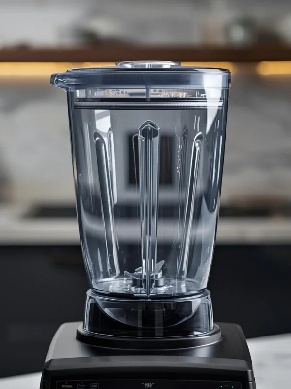 Glass blender jar