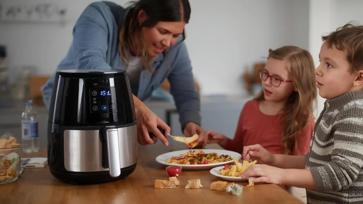 GoWISE XXL Air Fryer  is used for cooking large batches of food itemes