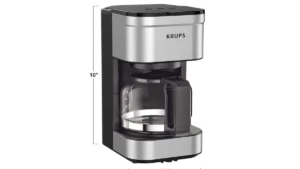 KRUPS Simply Brew Compact Review: Small Coffee Maker, Premium Feel? 21 KRUPS Simply Brew Compact 5-cup coffee maker stainless finish