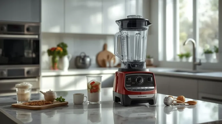 Vitamix A2500 Ascent Series blender on a modern kitchen counter