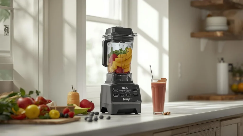 Ninja BN701 blender on kitchen counter