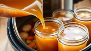 Perfectly peeled hasd-boiled eggs in a pressure cooker