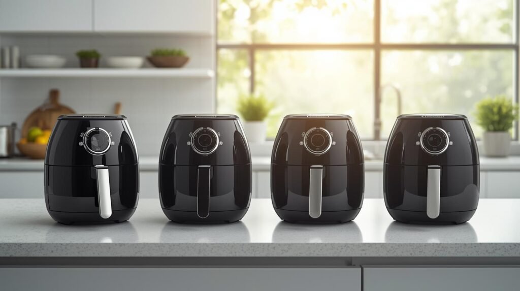 Comparison table of 4 Best Small Air Fryers