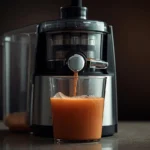 A stylished juicer