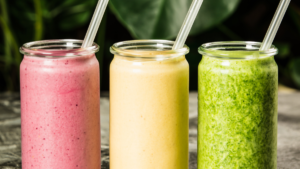 Smoothie Tips and Ingredients: The Ultimate Guide to Perfect Blends Every Time 4 smoothies of different colors