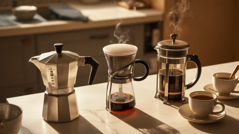 1.Moka Pot vs AeroPress vs French Press
